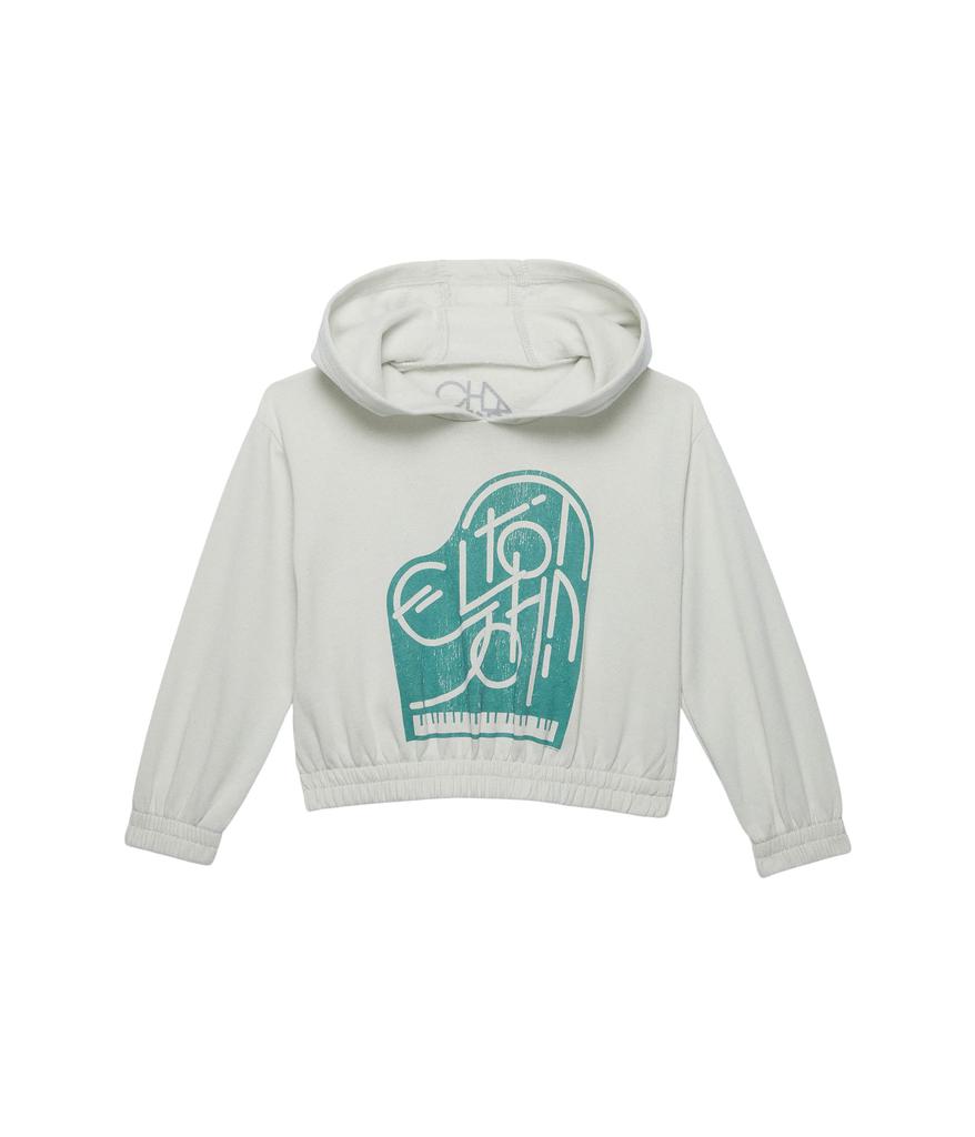 Elton John Piano Logo Vintage Fleece Hoodie (Toddler/Little Kids)商品第1张图片规格展示