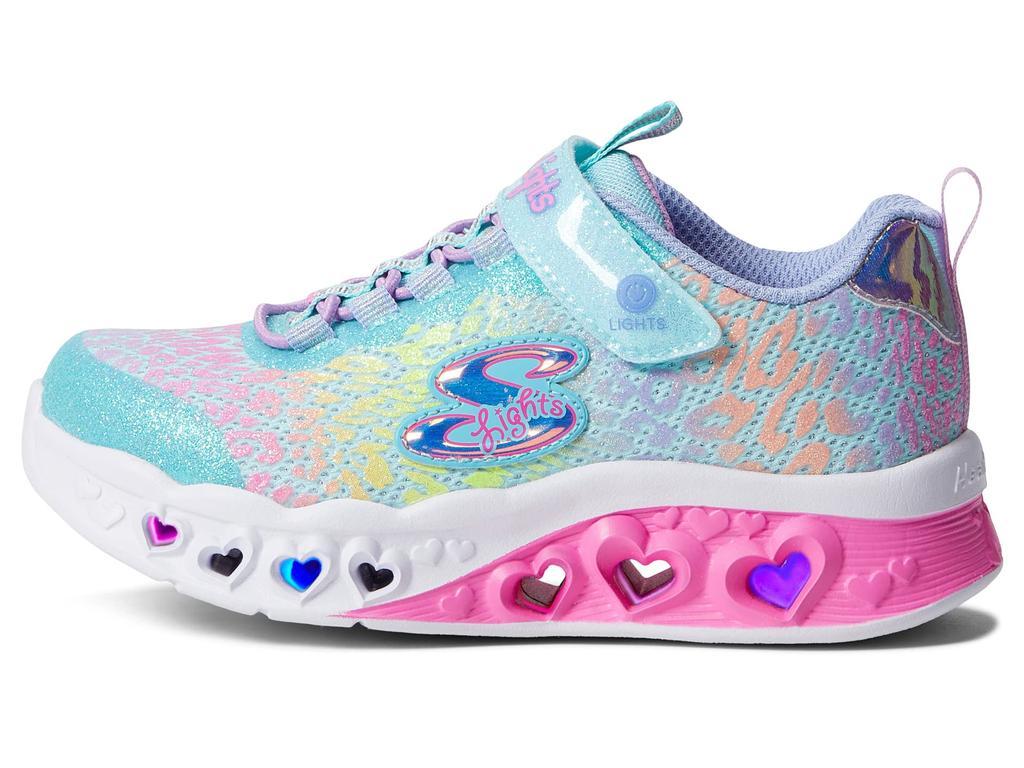 商品SKECHERS|Sport Lighted - Flutter Heart Lights - Loves Wild 302314L (Little Kid/Big Kid),价格¥339,第6张图片详细描述