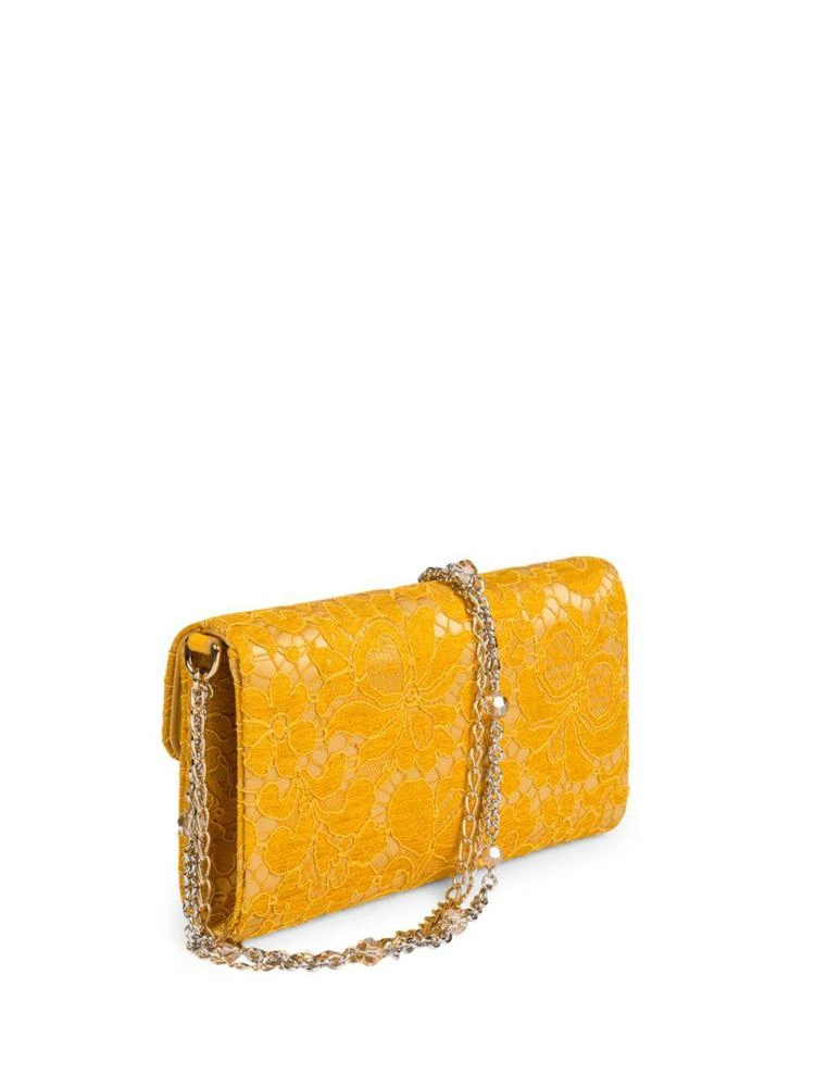 商品Dolce & Gabbana|蕾丝 Pouchette 链条手包,价格¥5197,第4张图片详细描述