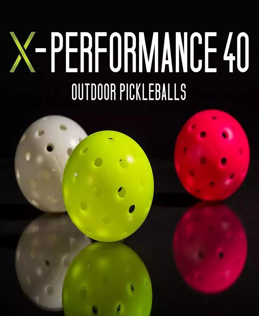 商品Franklin|X-40 Performance Outdoor Pickleballs - United Stes - Uspa Approved (12 Pack),价格¥300,第5张图片详细描述