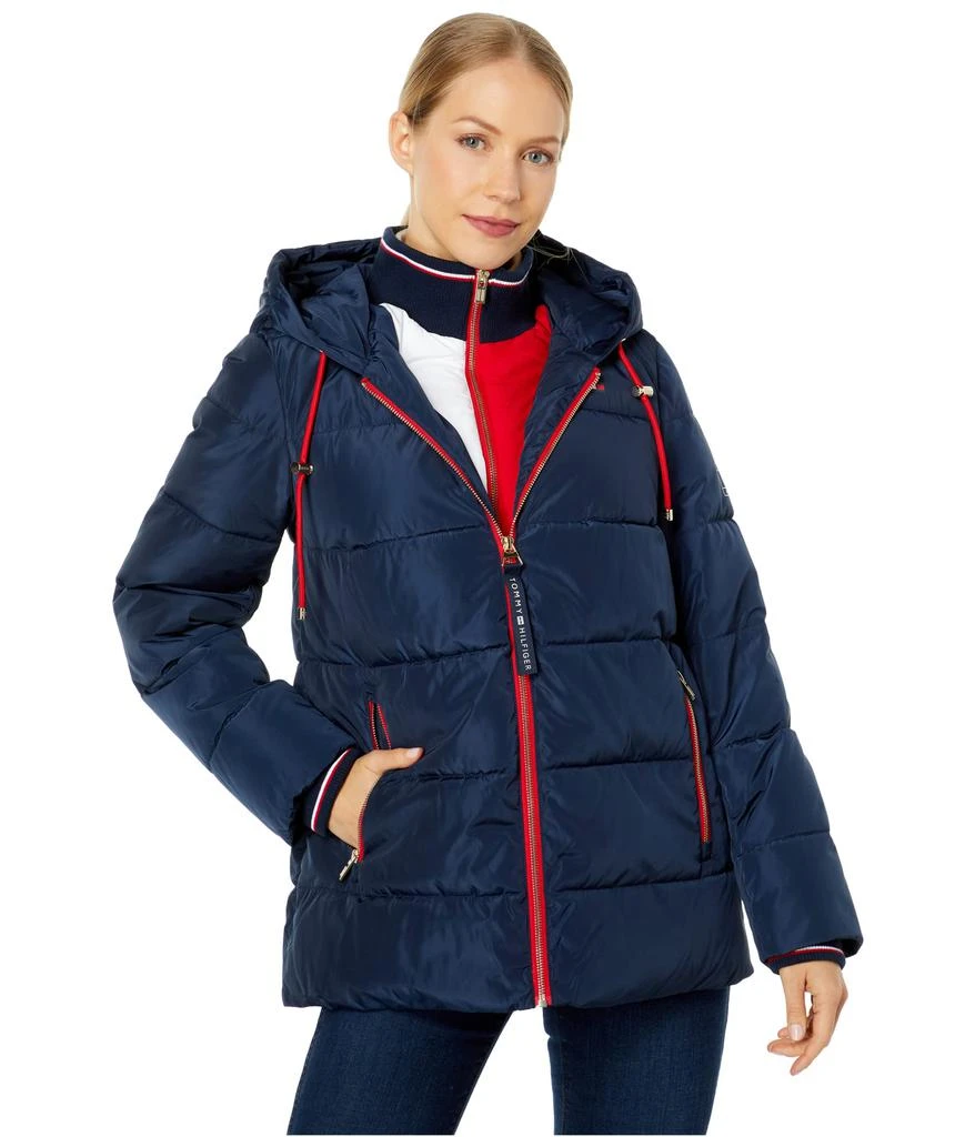 商品Tommy Hilfiger|Hooded Puffer,价格¥1479,第1张图片