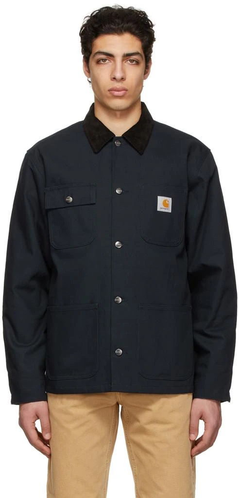 商品Carhartt WIP|Navy Michigan Jacket,价格¥1160,第1张图片