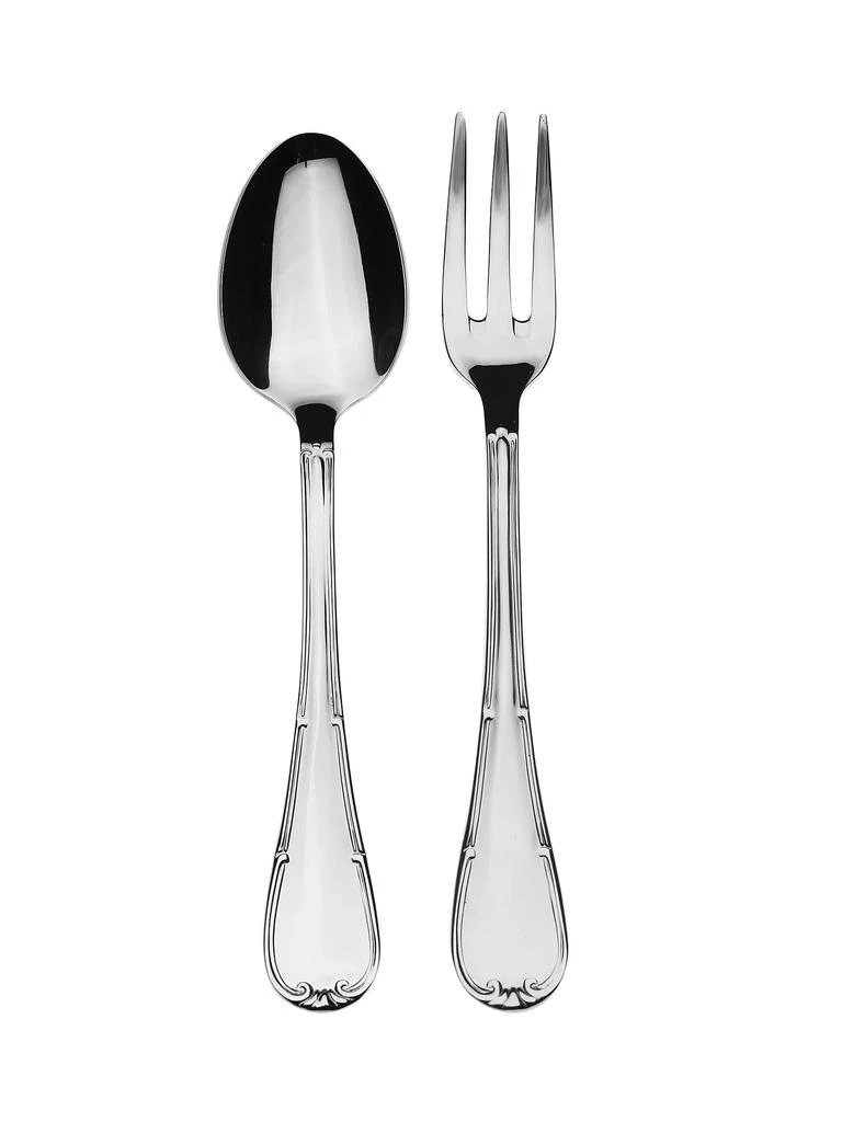 商品Mepra|Raffaello 2-Piece Fork & Spoon Serving Set,价格¥732,第1张图片