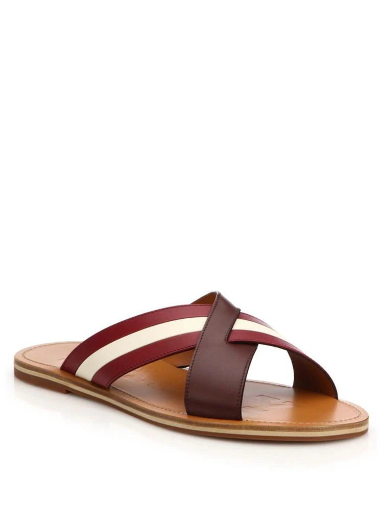 商品Bally|Amyn Flex Cross Sandals,价格¥2073,第1张图片