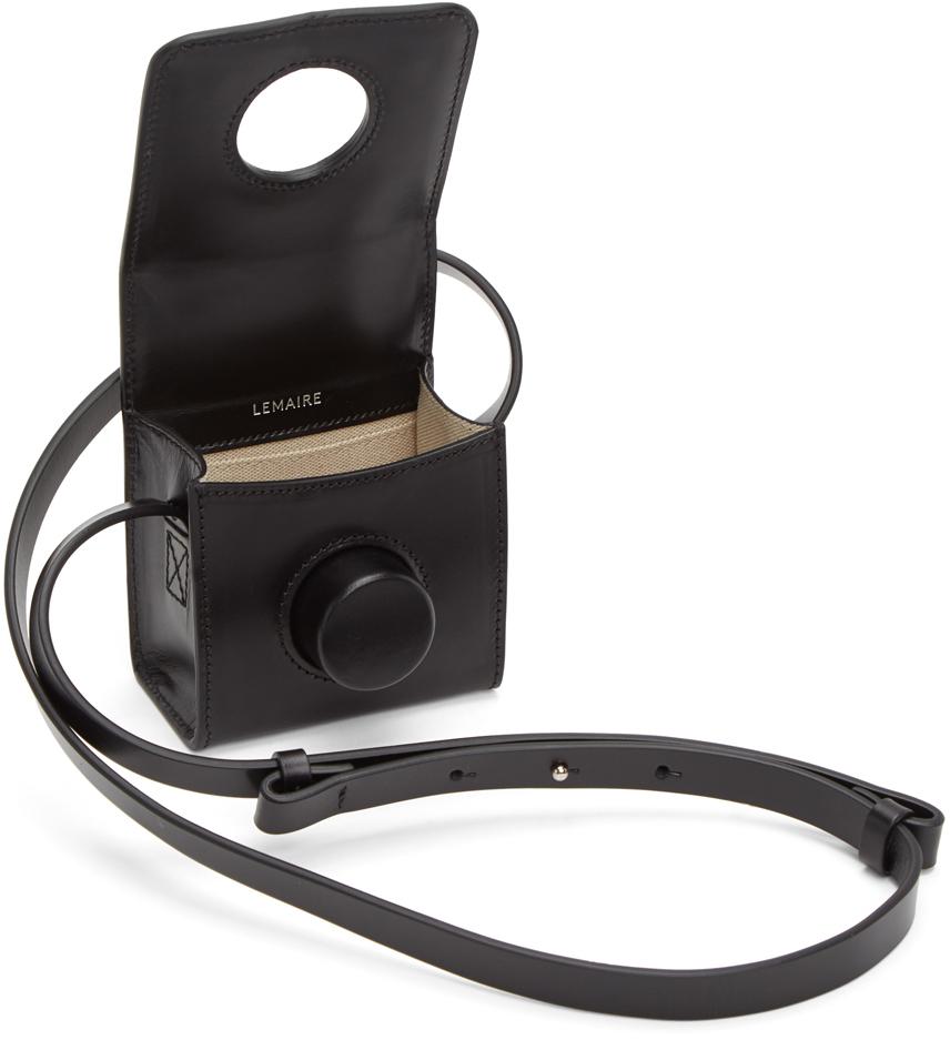 黑色迷你植鞣皮革相机包商品第5张图片规格展示