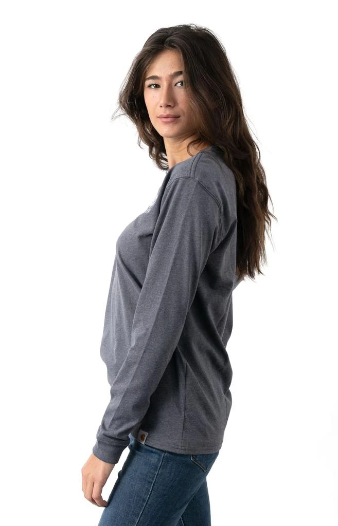 商品Carhartt|(104523) Original Fit Heavyweight L/S Carhartt Graphic Shirt - Graystone Heather ,价格¥95,第2张图片详细描述