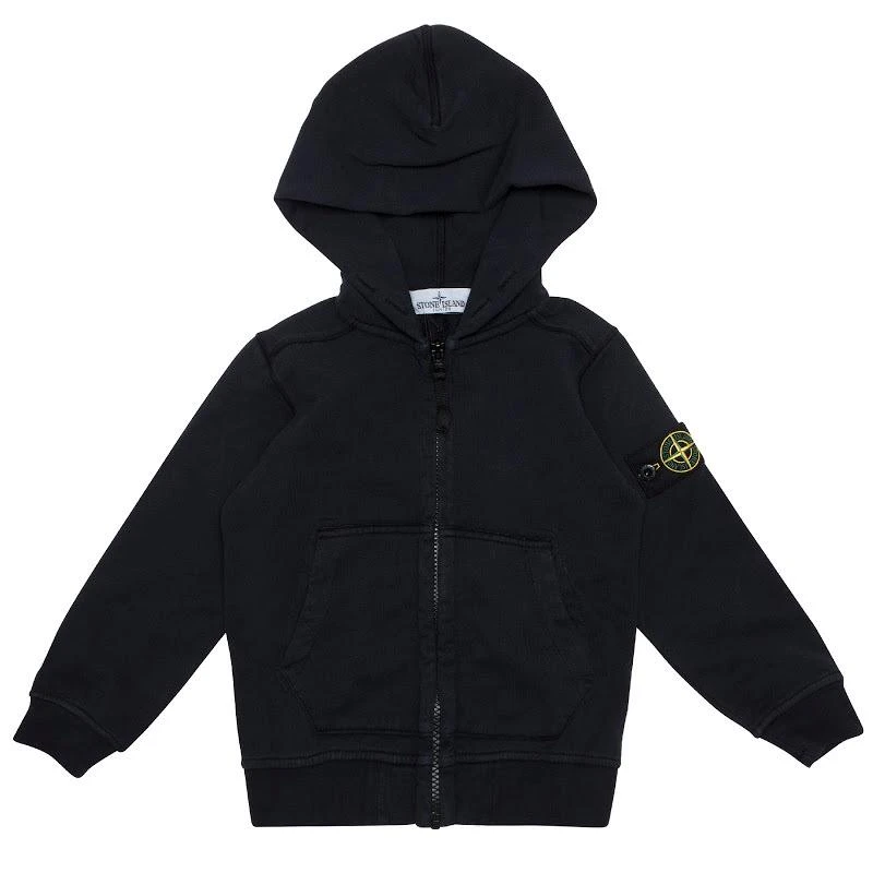 商品Stone Island|Hooded zip sweatshirt 连帽外套,价格¥1545,第1张图片