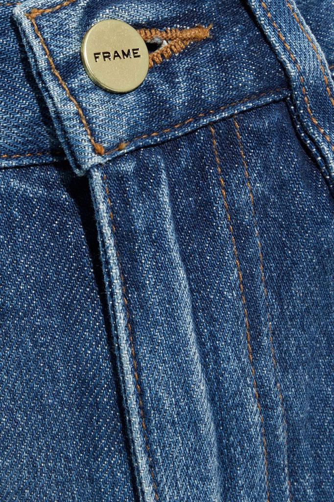 Le Jane faded high-rise straight-leg jeans商品第4张图片规格展示