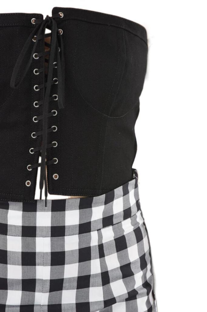 商品Prada|Prada Women's  Black Cotton Tank Top,价格¥8646,第5张图片详细描述