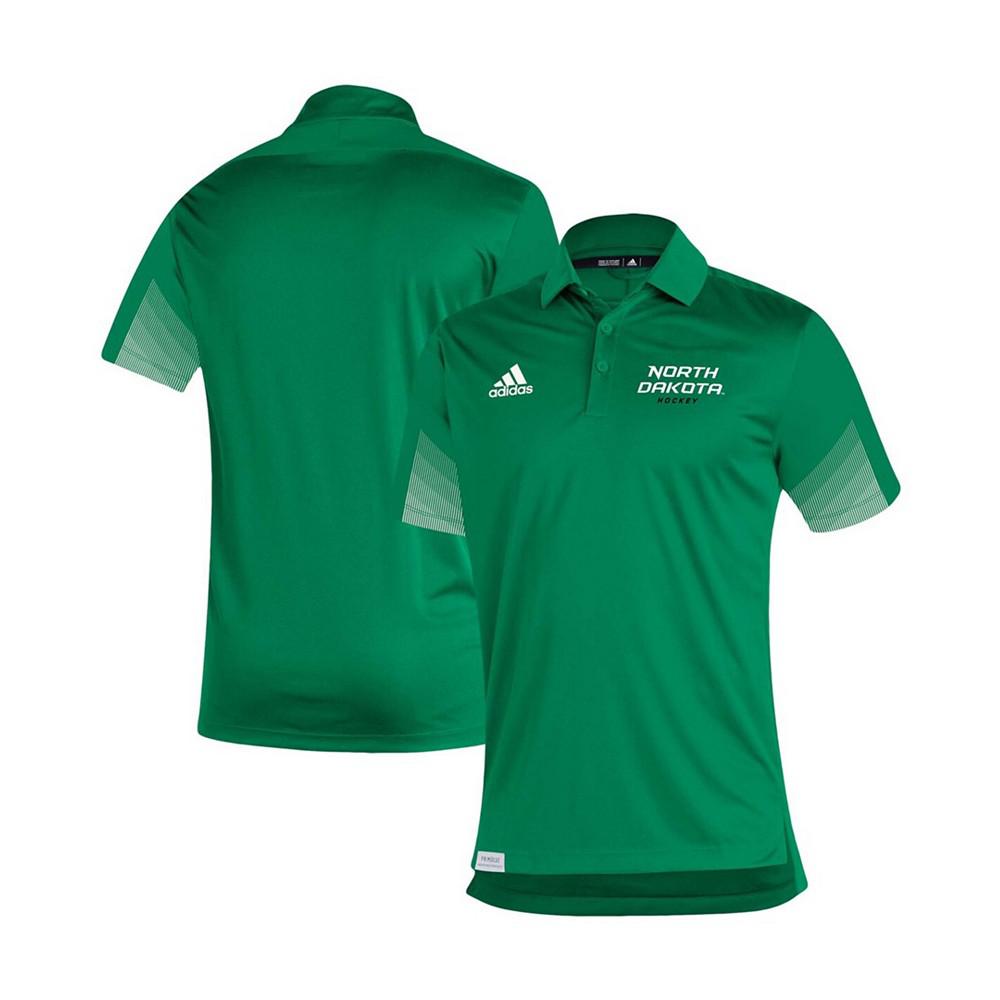 Men's Kelly Green North Dakota 2021 Sideline Primeblue Polo Shirt商品第1张图片规格展示