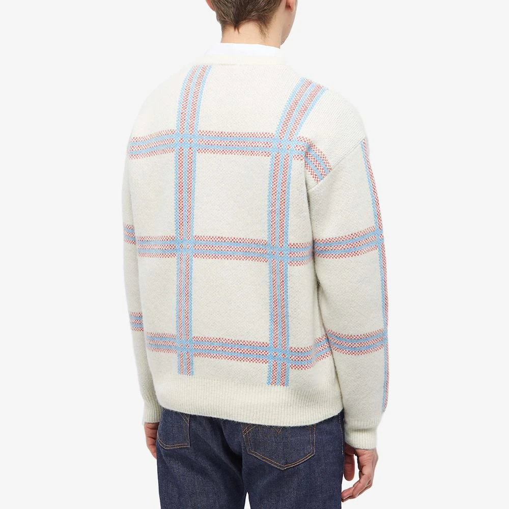 商品Lacoste|Lacoste Check Wool Crew Knit,价格¥1192,第3张图片详细描述