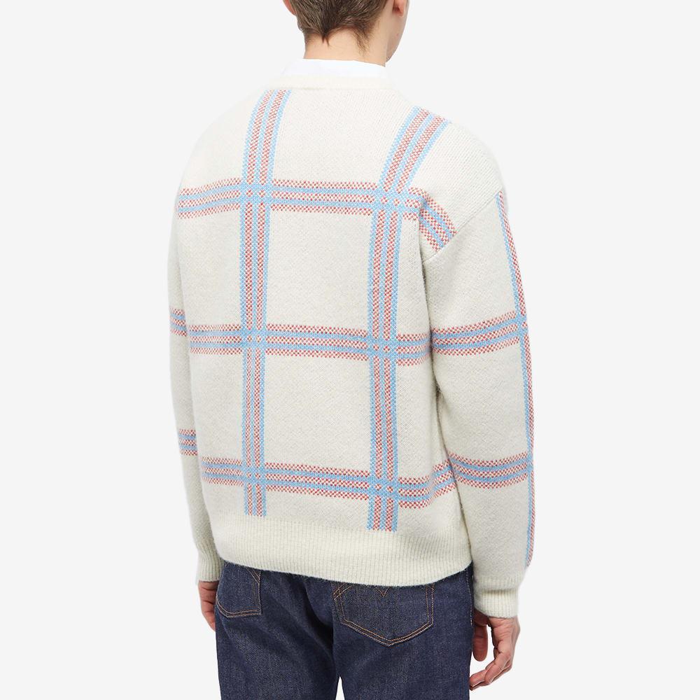 商品Lacoste|Lacoste Check Wool Crew Knit,价格¥1878,第5张图片详细描述