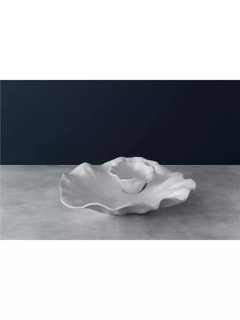 商品Beatriz Ball|Vida Bloom Chip & Dip Bowl,价格¥560,第2张图片详细描述
