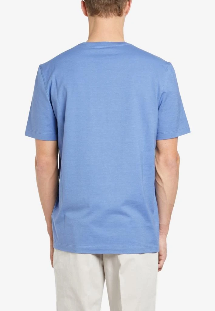 商品Salvatore Ferragamo|1927 Signature Print T-shirt,价格¥2100,第3张图片详细描述