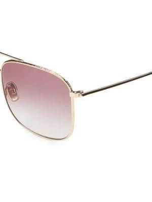 商品Victoria Beckham|59MM Rectangle Sunglasses,价格¥456,第3张图片详细描述