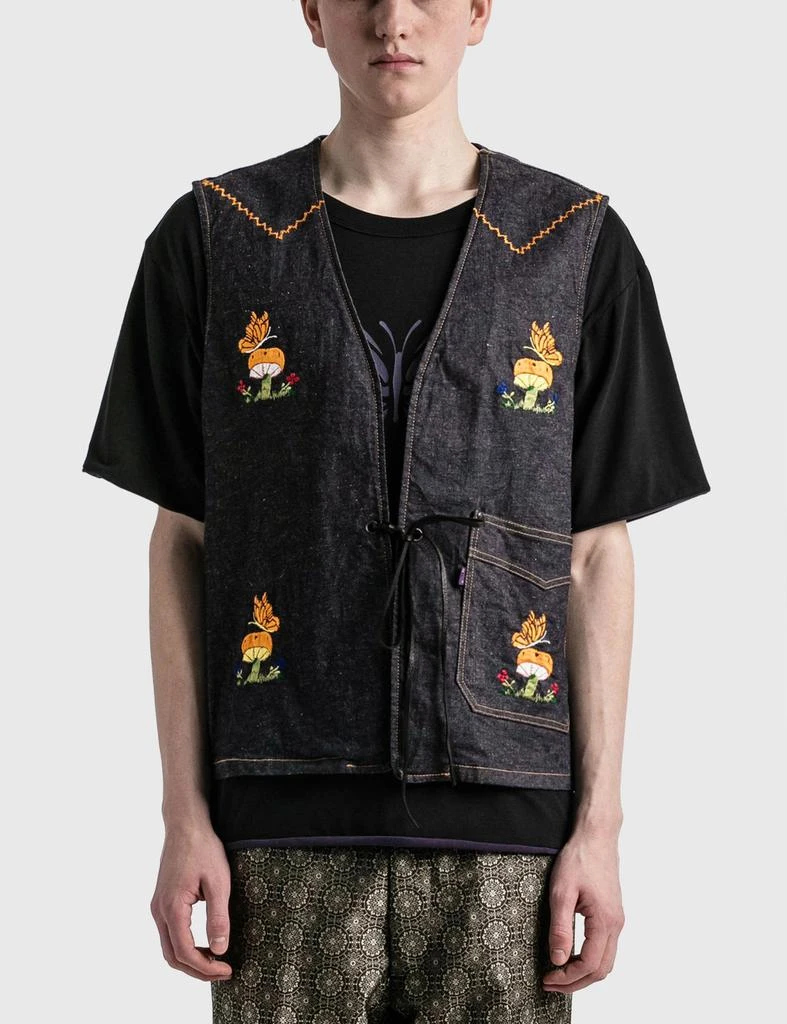 商品Needles|P&M Emb Vest,价格¥1383,第3张图片详细描述