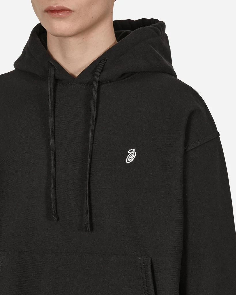 商品STUSSY|Swirl App. Hooded Sweatshirt Black,价格¥534,第5张图片详细描述