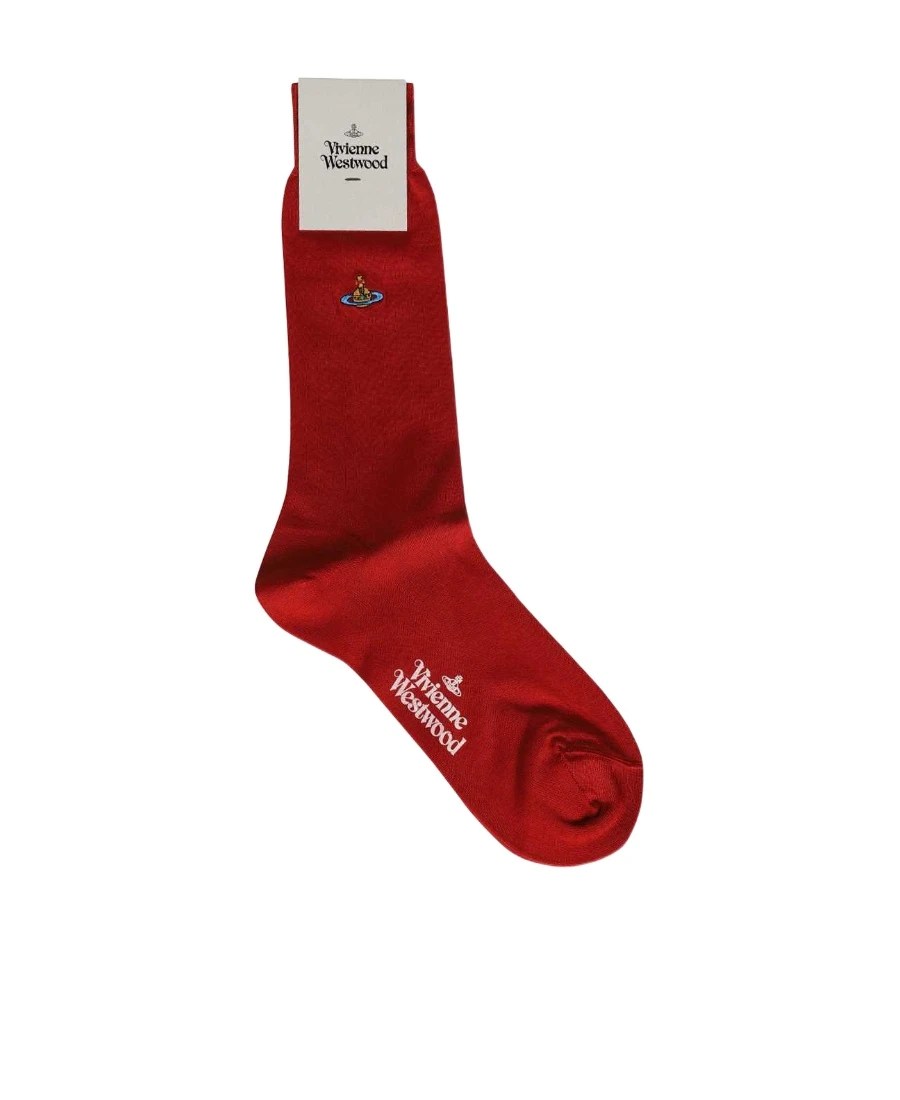 商品Vivienne Westwood|Vivienne Westwood 男士袜子 81040001K001DH401 红色,价格¥733,第1张图片