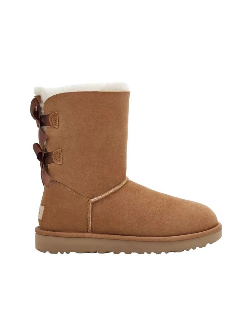 商品UGG|Women'S Bailey Bow Ii Bootie in Chestnut,价格¥1350,第1张图片