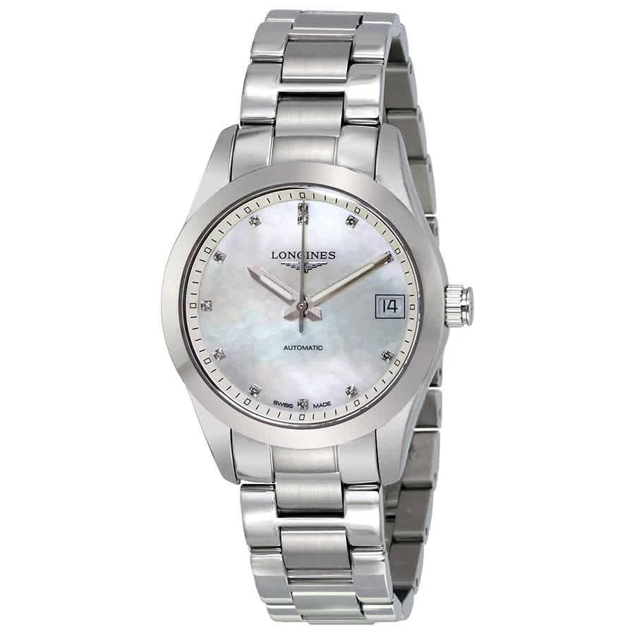 商品Longines|Longines Conquest Classic Ladies Automatic Watch L23854876,价格¥8650,第1张图片