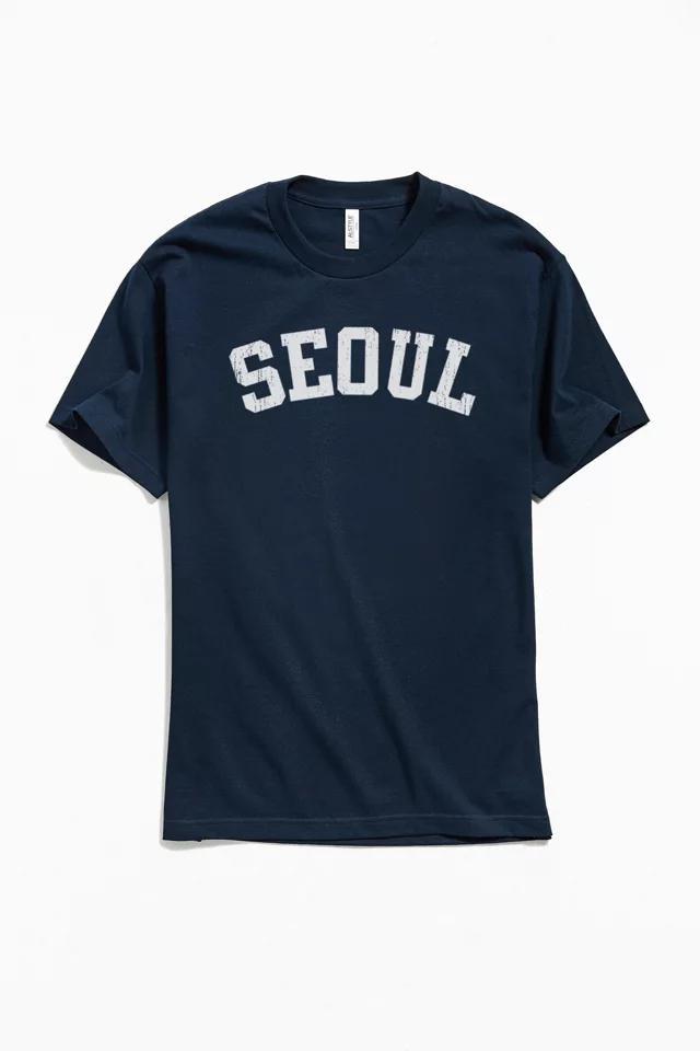 商品Urban Outfitters|Seoul Arch Text Tee,价格¥256,第1张图片