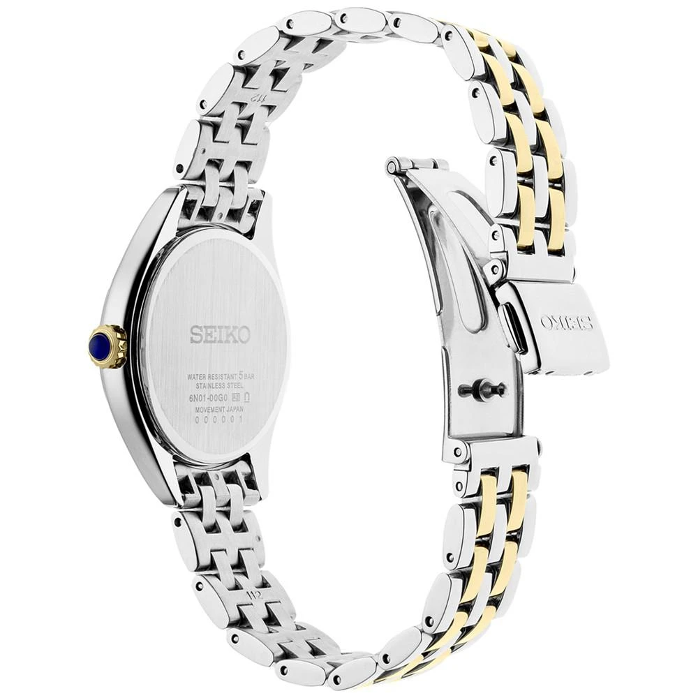 商品Seiko|Women's Two-Tone Stainless Steel Bracelet Watch 29mm,价格¥1839,第3张图片详细描述