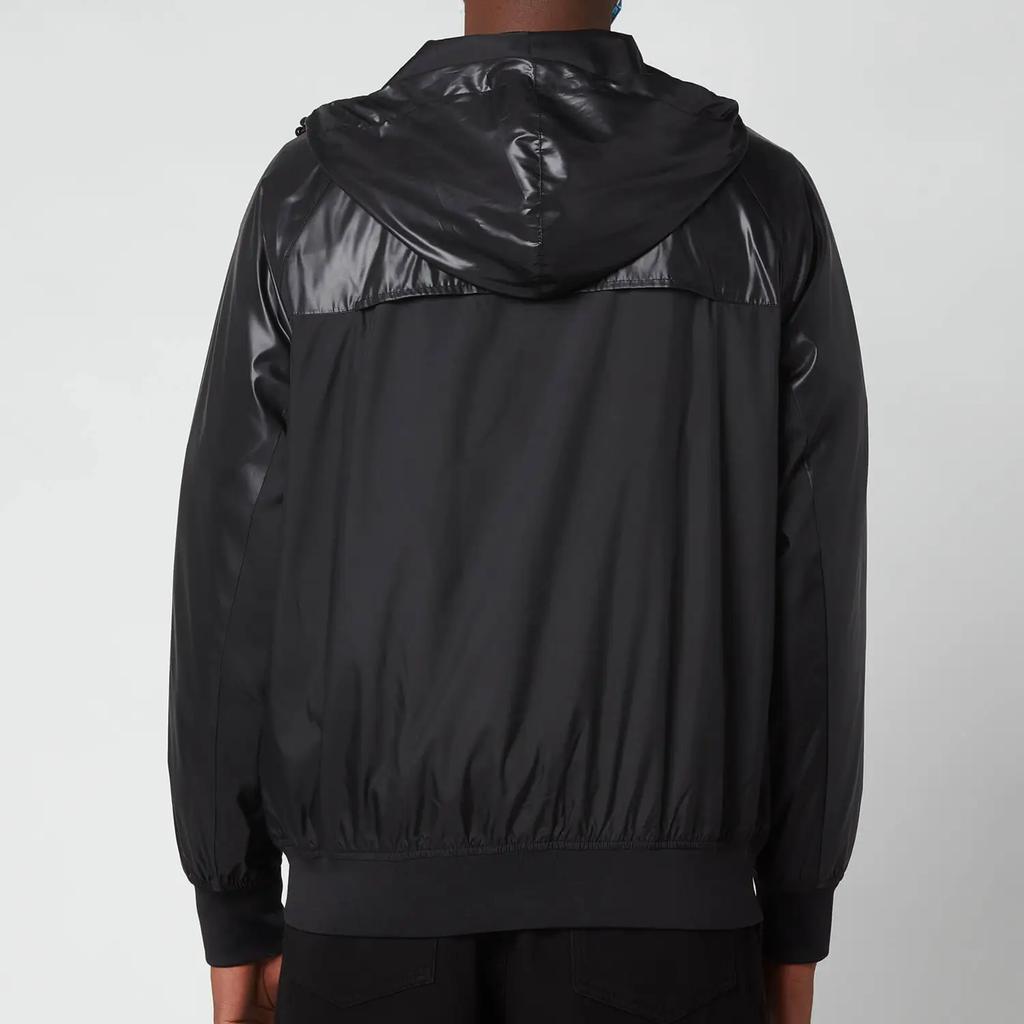 商品Kenzo|KENZO Men's Sport Zip Through Hooded Windbreaker - Black,价格¥3636,第4张图片详细描述