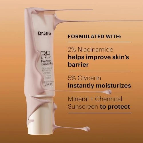 商品Dr. Jart+|Premium BB Tinted Moisturizer with Niacinamide and SPF 40,价格¥375,第5张图片详细描述