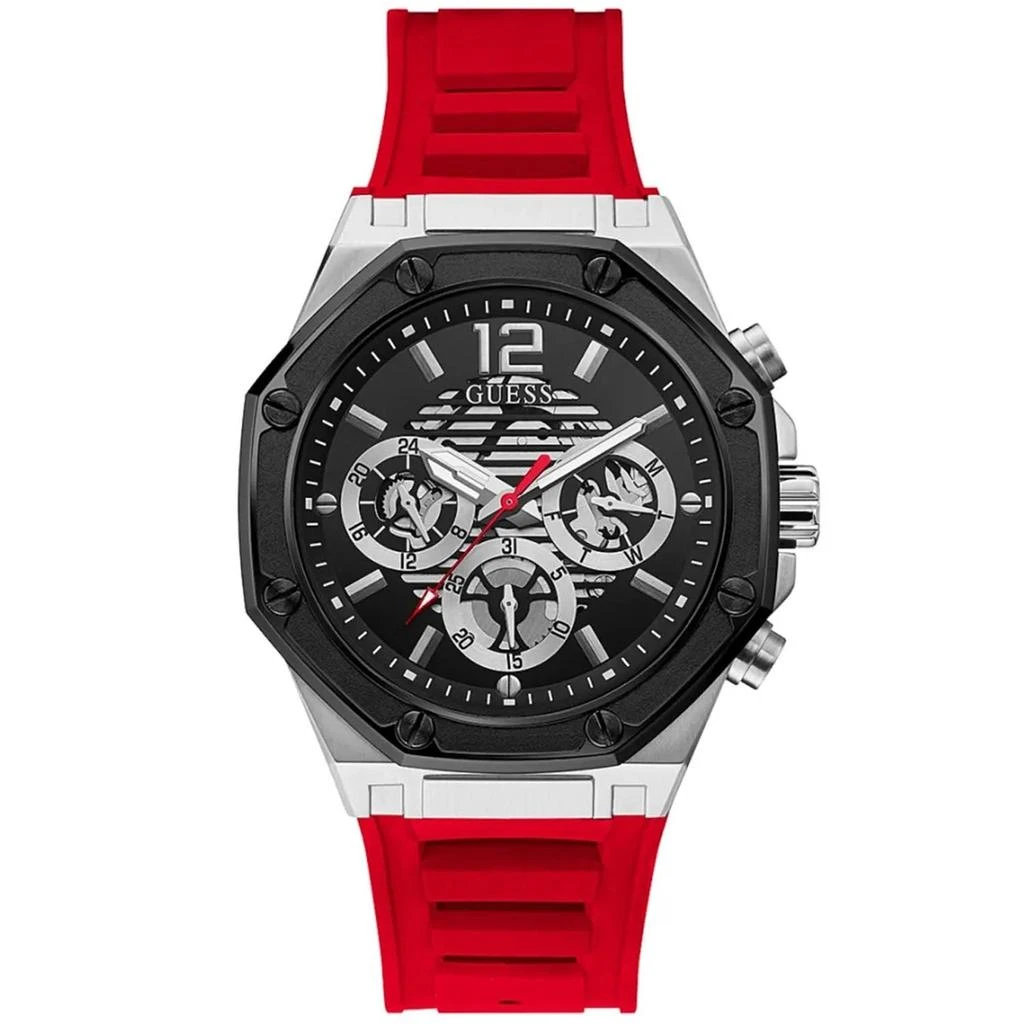商品GUESS|Men's Momentum Black Dial Watch,价格¥843,第1张图片