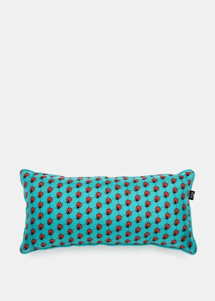 商品FORNASETTI|Fornasetti Blue Silk Arm Cushion,价格¥1947,第2张图片详细描述