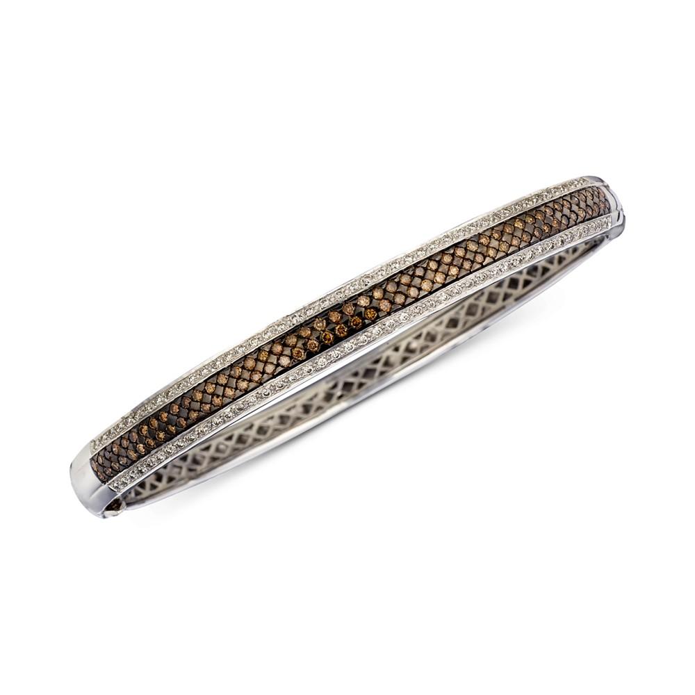 Chocolatier® Stackable Bangle Bracelet (1-3/4 ct. t.w.) in 14k White Gold商品第1张图片规格展示