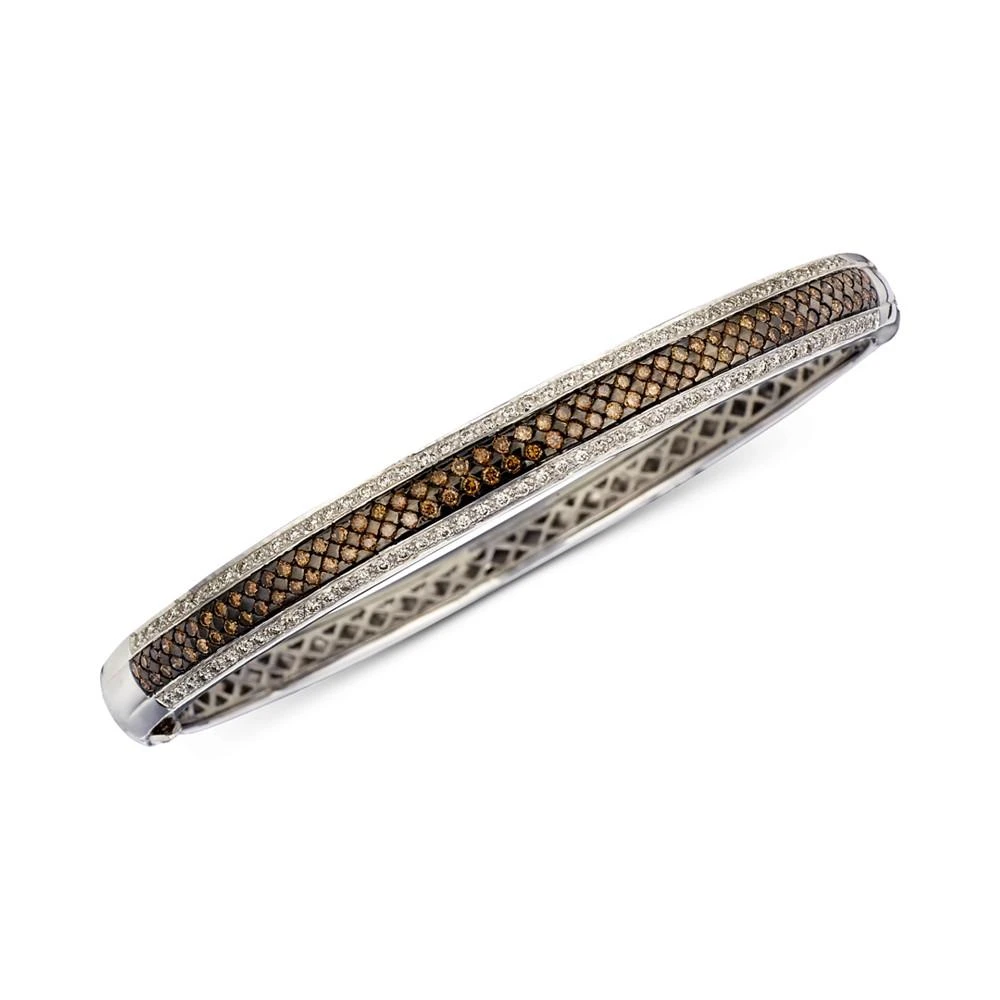 商品Le Vian|Chocolatier® Stackable Bangle Bracelet (1-3/4 ct. t.w.) in 14k White Gold,价格¥39420,第1张图片