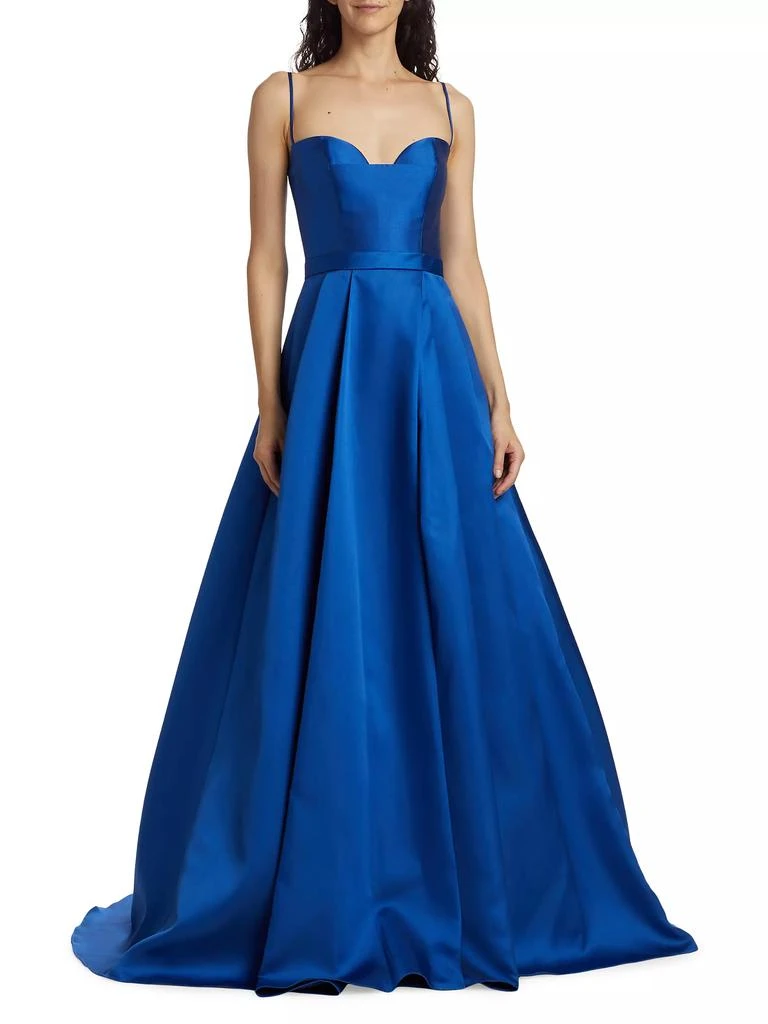 商品Vera Wang Bride|Vihaan Sleeveless Mikado Gown,价格¥4152,第3张图片详细描述