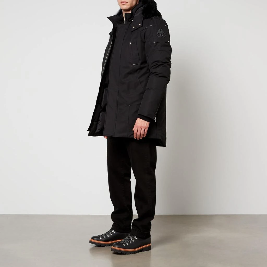 商品Moose Knuckles|Moose Knuckles Stirling Cotton and Nylon-Blend Parka,价格¥10178,第3张图片详细描述