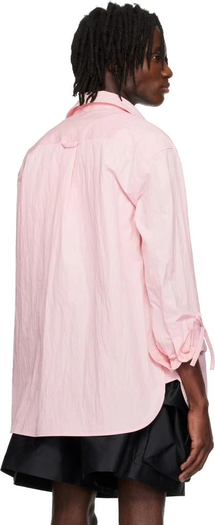 商品Simone Rocha|Pink Bow Detail Workwear Shirt,价格¥6266,第3张图片详细描述