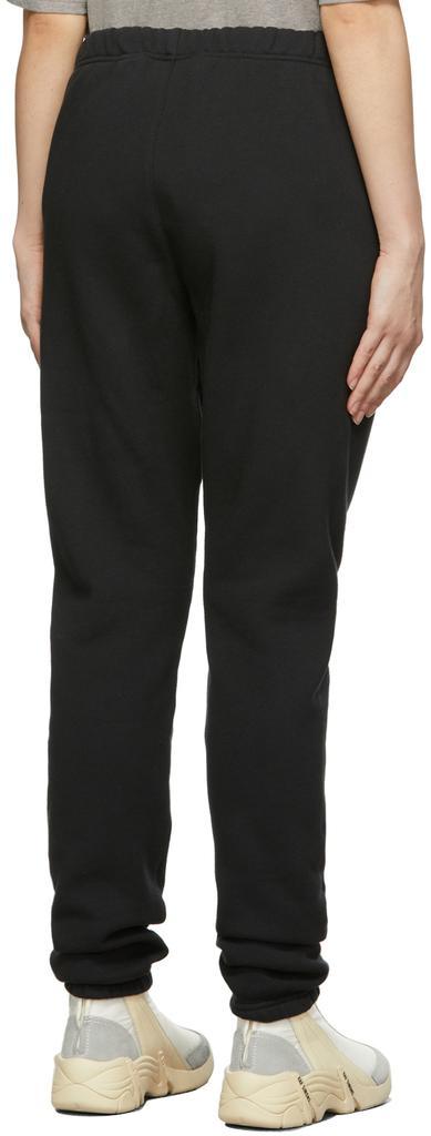 商品Essentials|男女同款 黑色棉质休闲裤,价格¥672,第5张图片详细描述