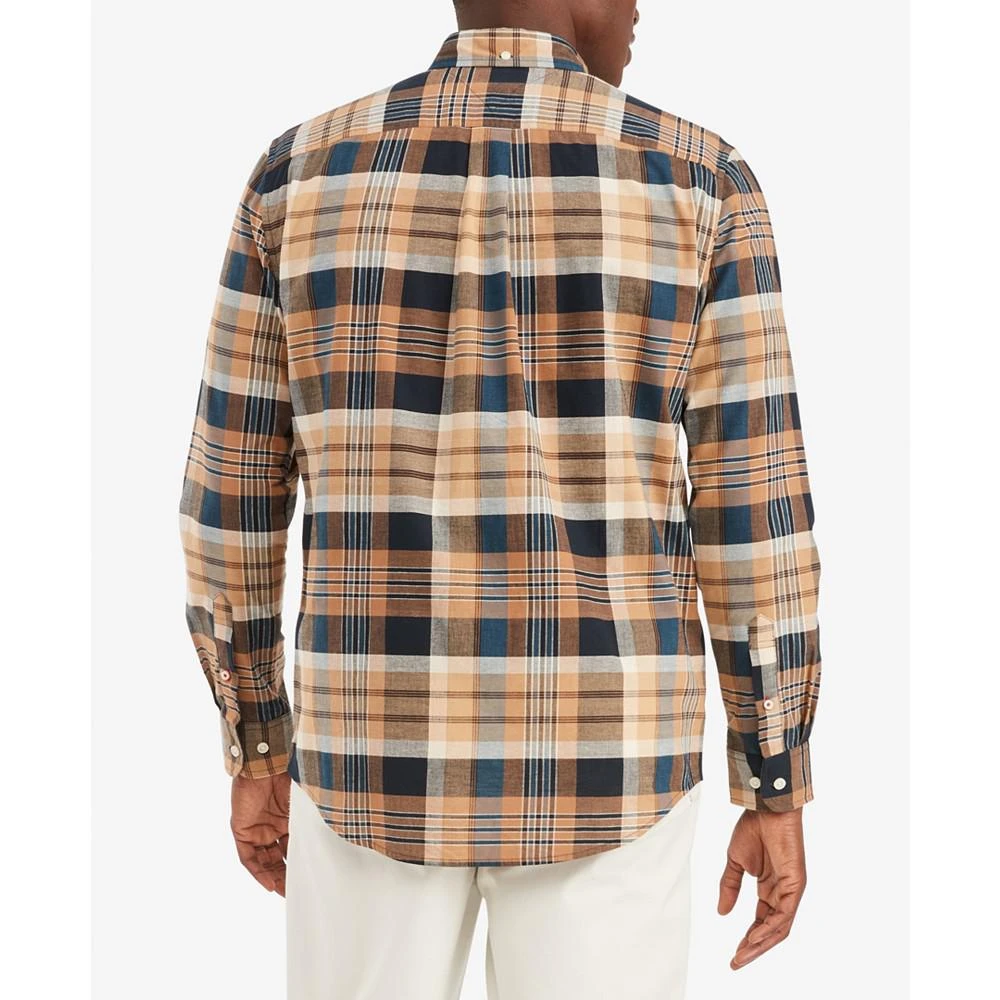 商品Tommy Hilfiger|Men's Mavis Plaid Long Sleeve Classic-Fit Shirt,价格¥120,第2张图片详细描述