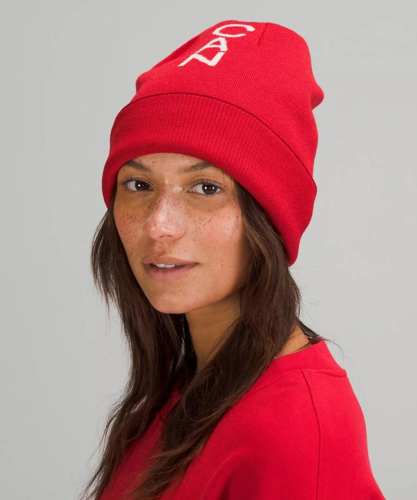 Team Canada Wool-Blend Reversible Beanie *COC Logo 商品