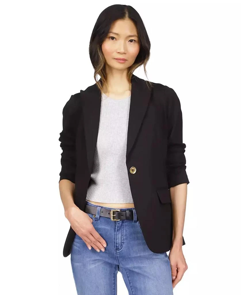 商品Michael Kors|Women's Knit One-Button Blazer,价格¥494,第1张图片