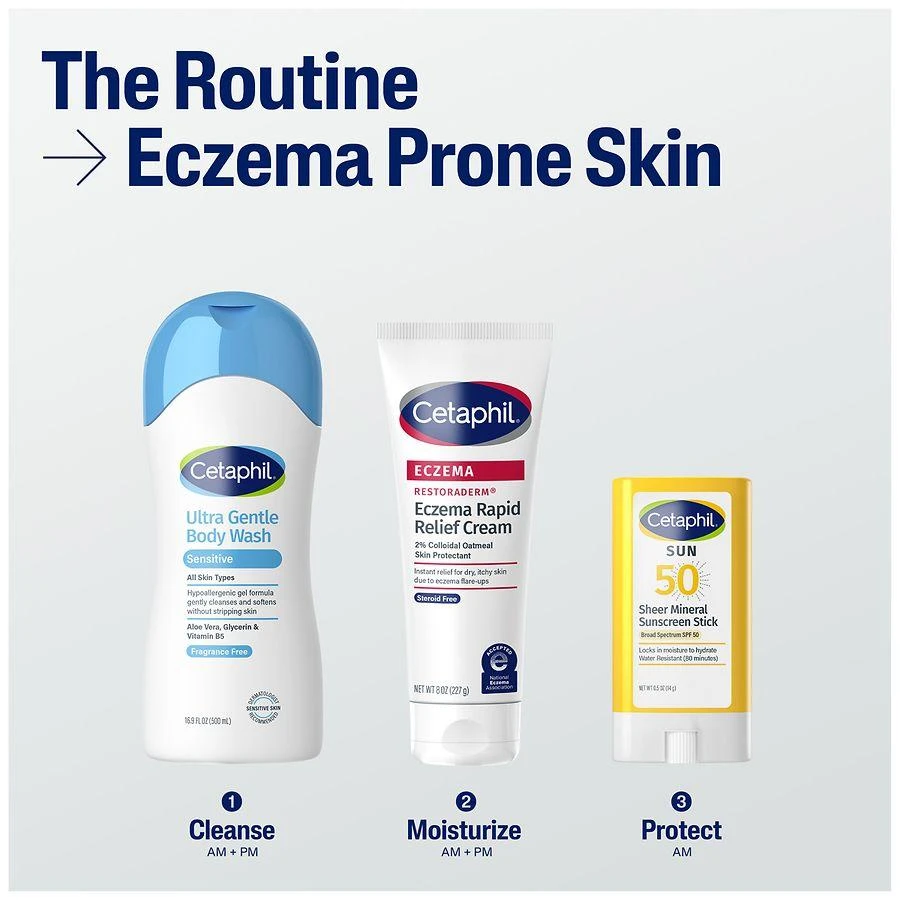 商品Cetaphil|Eczema Restoraderm Rapid Relief Cream,价格¥139,第2张图片详细描述