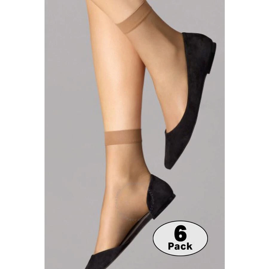 商品Wolford|Caramel Nude 8 Socks Set of 6,价格¥158,第1张图片