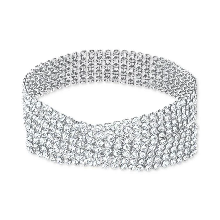 商品Swarovski|Silver-Tone Crystal Choker Necklace,价格¥1116,第4张图片详细描述