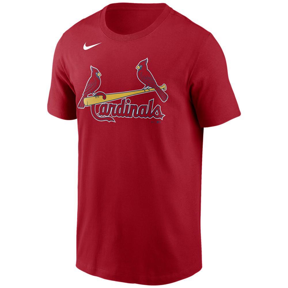 商品NIKE|Men's Yadier Molina St. Louis Cardinals Name and Number Player T-Shirt,价格¥244,第4张图片详细描述
