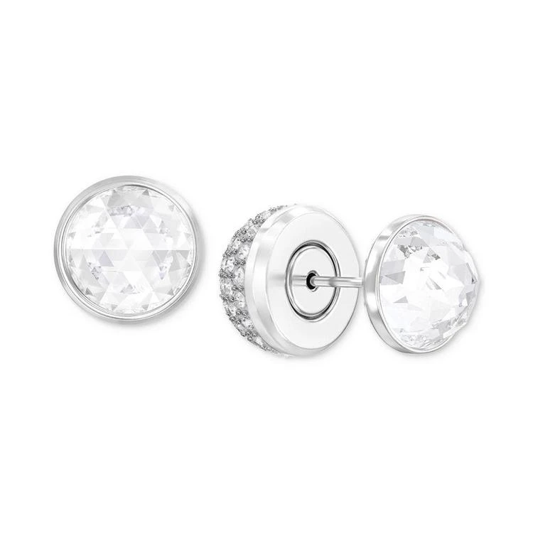 商品Swarovski|Silver-Tone Crystal Reversible Stud Earrings,价格¥667,第3张图片详细描述