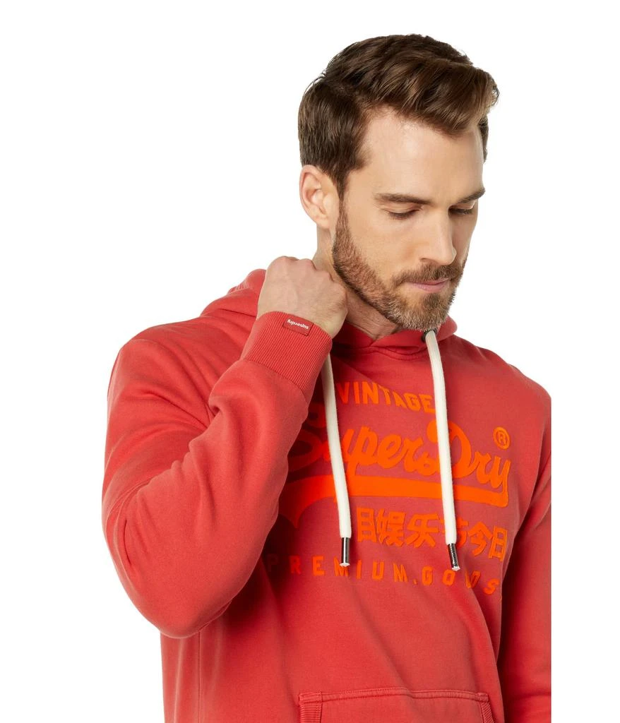 商品Superdry|Vintage Logo Neon Hoodie,价格¥447,第3张图片详细描述