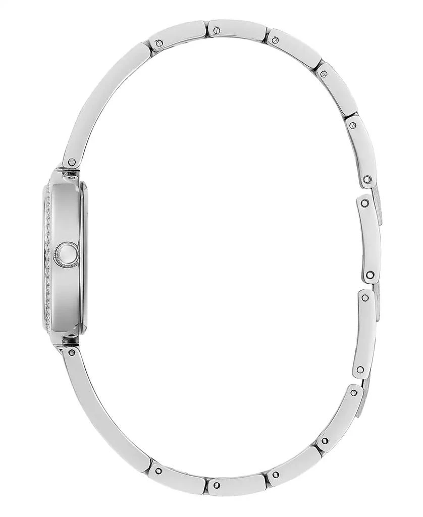 商品GUESS|Women's Analog Silver-Tone Stainless Steel Watch 27mm,价格¥823,第2张图片详细描述