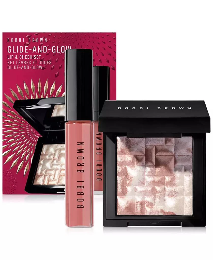 商品Bobbi Brown|2-Pc. Glide-and-Glow Lip Gloss + Highlighter Set,价格¥292,第1张图片