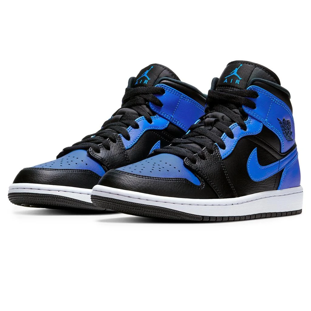 商品Jordan|Air Jordan 1 Mid Hyper Royal,价格¥2164,第2张图片详细描述