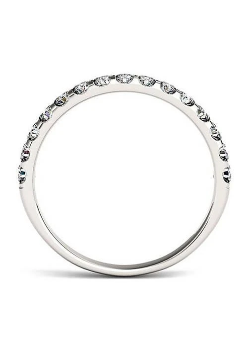 商品Charles & Colvard|Colvard Charles Colvard 0.45 Ct. T.w. Lab Created Moissanite Wedding Band,价格¥6192,第3张图片详细描述