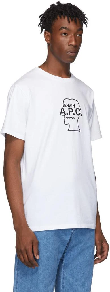 商品A.P.C.|White Brain Dead Edition Spooky T-Shirt,价格¥461,第2张图片详细描述